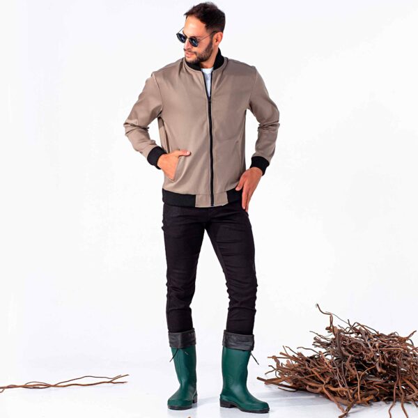Jaqueta Bomber Masculino Bronze ATRIUS - Imagem 2