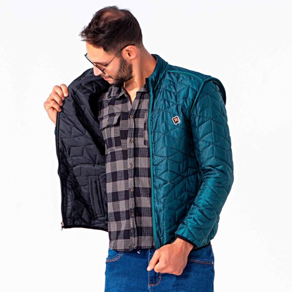 Jaqueta Puffer dupla face ATOM - Imagem 4