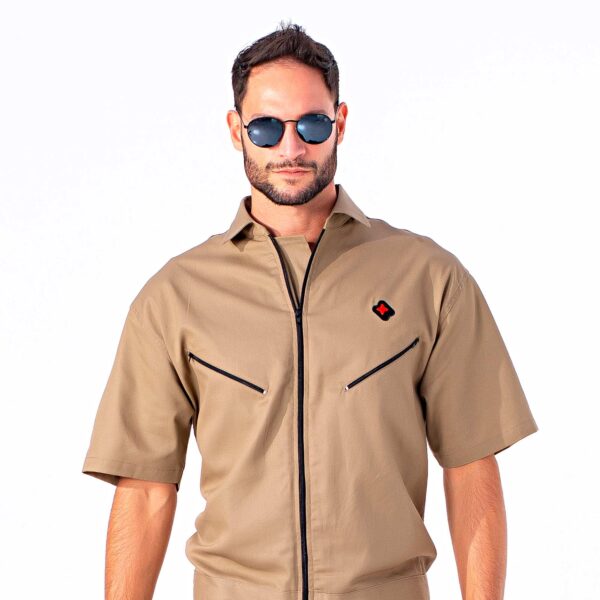 Macacão Masculino caqui FERGUS - Imagem 4